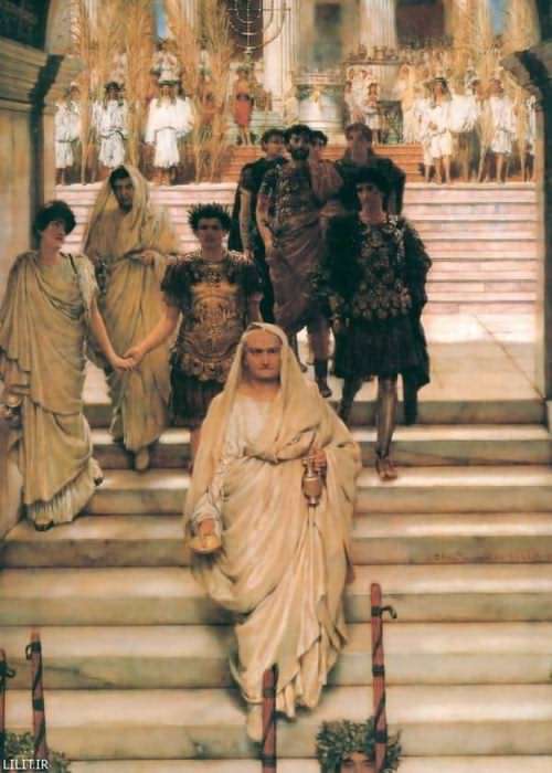 تابلو نقاشی پیروزی تیتوس
