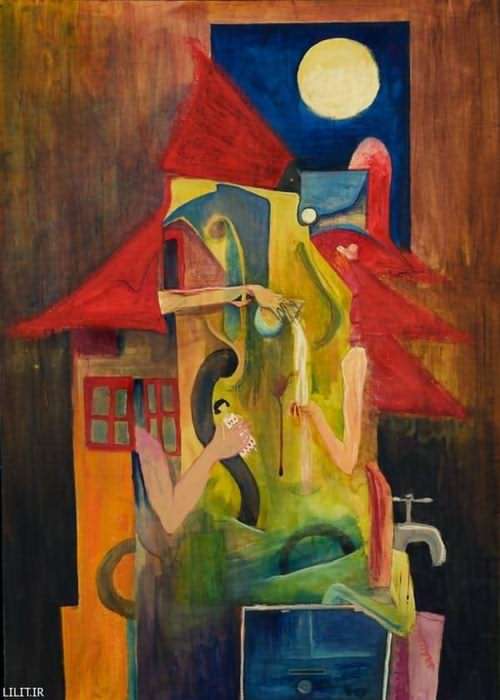 تابلو نقاشی خانه یا منزل