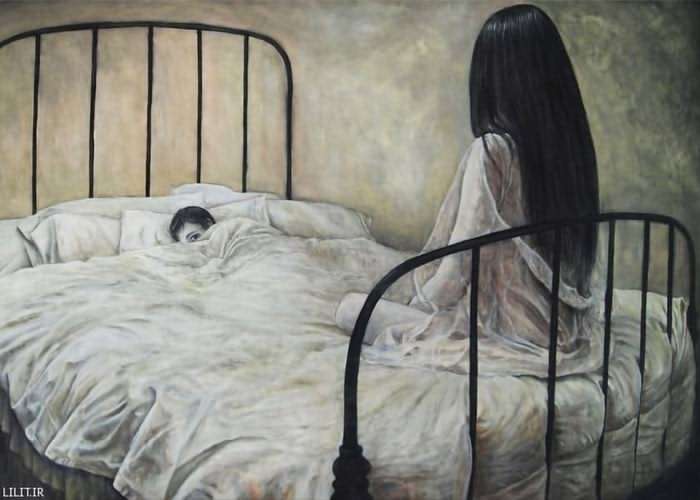تابلو نقاشی ترس از نامادری