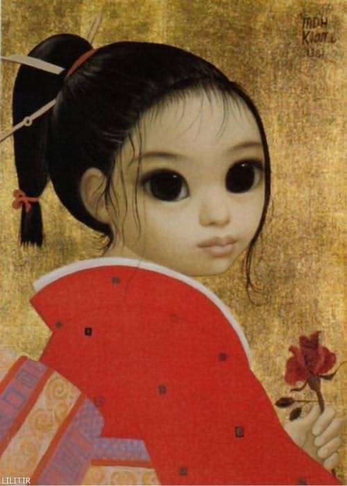تابلو نقاشی کودک ژاپنی