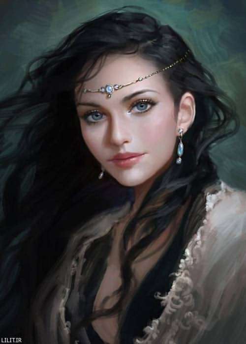 تابلو نقاشی شاهزاده خانم زیبا