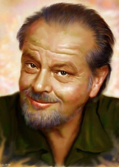 تابلو نقاشی پرتره جک نیکلسون – Jack Nicholson