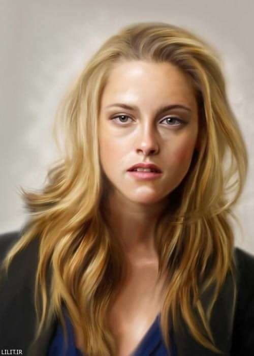 تابلو نقاشی پرتره کریستین استوارت – Kristen Stewart