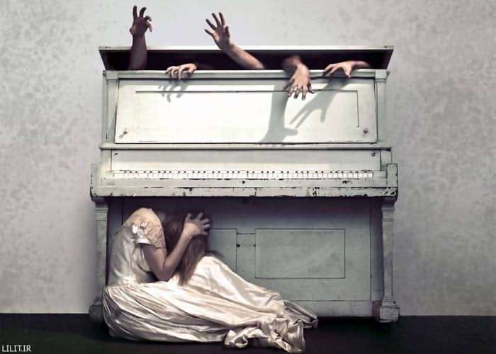 تابلو عکس پیانو