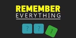یادآوری همه چیز / Remeber everything