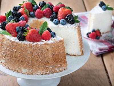 انجل فود کیک (طرز تهیه) انجل فود کیک (طرز تهیه)