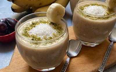 اسموتی خرما (طرز تهیه) اسموتی خرما (طرز تهیه)