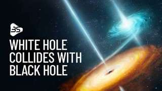 اگر یک سیاهچاله و سفیدچاله باهمدیگر برخورد کنند، چه می‌شود؟