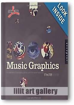 کتاب آموزشی، 1000 طرح گرافیکی ایده خلاقانه برای جلد کاور آلبوم‌های موسیقی