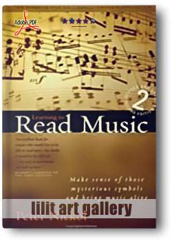 کتاب آموزش، خواندن نت موسیقی