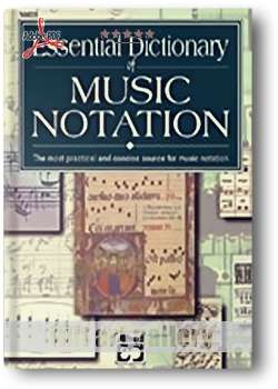کتاب آموزش، فرهنگ لغت ضروری نُت‌های موسیقی