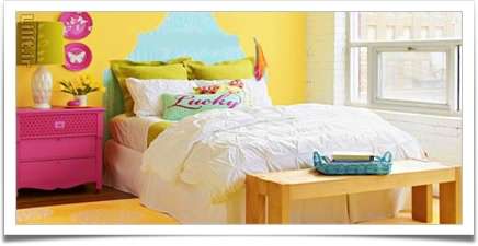 ایده زیبا در رنگ‌آمیزی و طراحی اتاق خواب