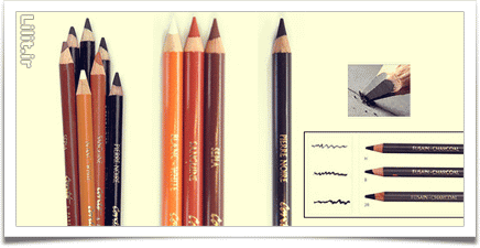 همه چیز دربارهٔ مداد کنته طراحی