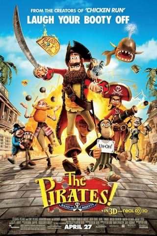 دزدان دریایی نخاله / The Pirates! Band of Misfits