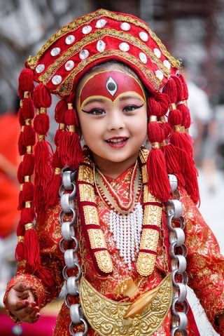 نپال الهه زنده / Nepal is a living goddess