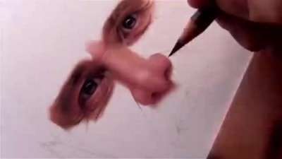 آموزش نقاشی چهره واقعی یک مرد – قسمت 2