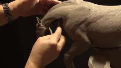 آموزش طراحی و ساخت مجسمه اسب