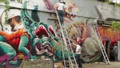 مستند نقاشی گرافیتی و هنرمندان این سبک نقاشی در جهان