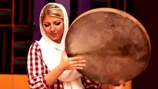 اجرای عسل ملک‌زاده مشهور به ملکه دَف ایرانی